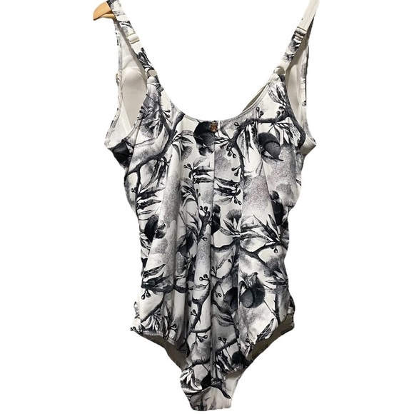 ArteSands Supportive One-Piece Swimsuit Size 18 D–G Black White NWT - Picture 5 of 8